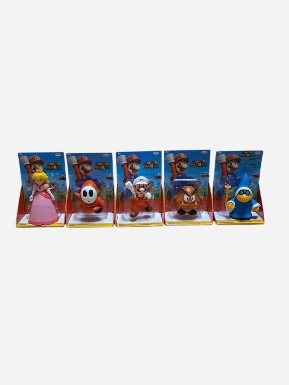 Nintendo Jakks 2.5" Mario Figures COMPLETE SET- New